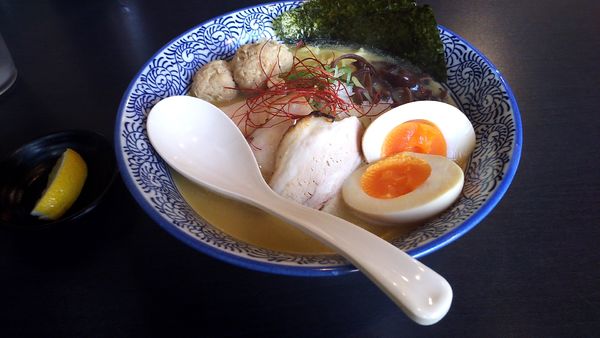 「特製濃厚鶏白湯そば(1,000円)」@濃厚鶏そば 晴壱の写真