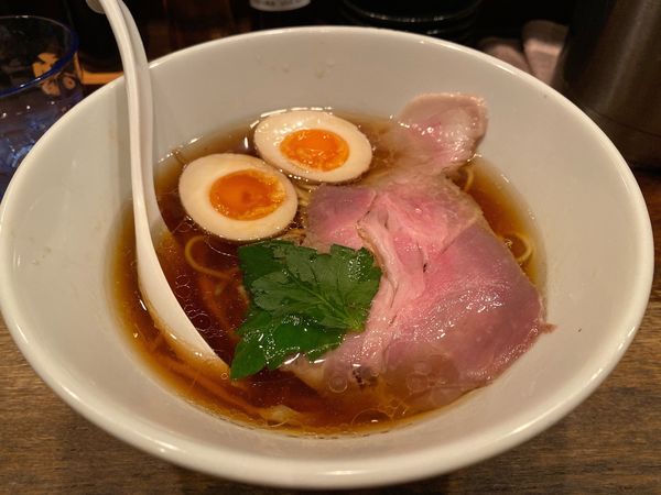 「味玉らーめん」@神泉のらぁめん屋 うさぎの写真