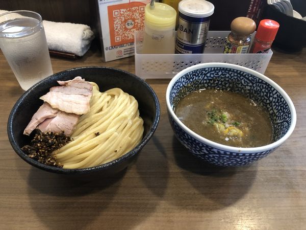 「極濃厚煮干しつけ麺」@煮干しつけ麺 宮元の写真