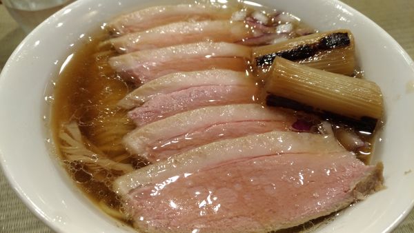 「鴨コンフィ麺」@らーめん 鴨to葱の写真