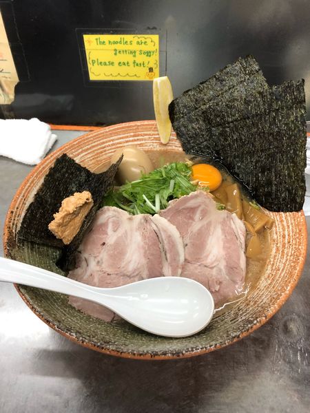 「伊勢海老&鮟肝出汁冷やしまぜそば」@覆麺 智の写真