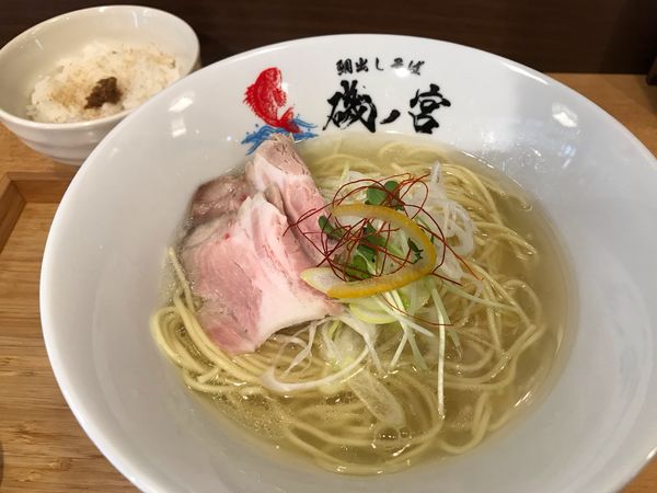 「塩ラーメン  780円」@鯛出しそば 磯の宮の写真