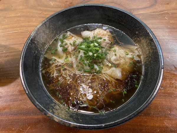 「エビワンタンラーメン880+炒飯690+餃子580」@金東厨房の写真