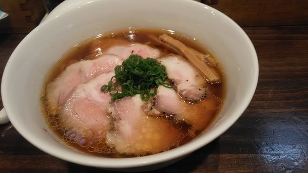 「醤油チャーシューそば」@櫻井中華そば店の写真