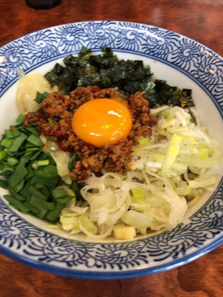 「台湾まぜそば」@自家製太麺 元気屋の写真