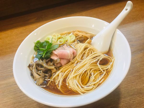 「【限定】サンマ出汁中華そば」@らぁめん山と樹の写真