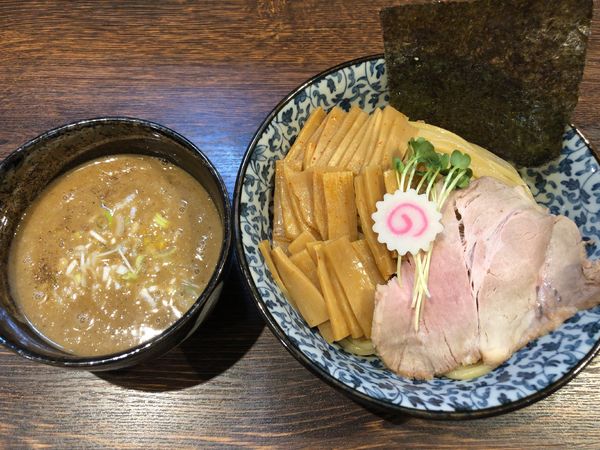 「つけ麺並+たけのこ」@麺処はなぶさの写真