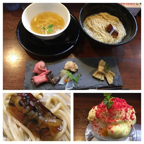 「河豚×金目鯛の閃き〜隙を生じぬ二段構え〜」@麺の風 祥気の写真