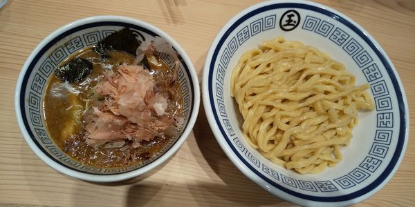 「つけめん」@中華そば つけめん 玉 新宿店の写真