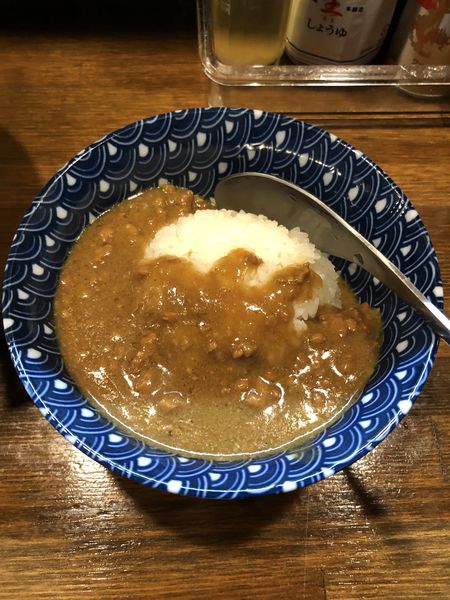 「山椒入りカレー丼」@Soupmenの写真
