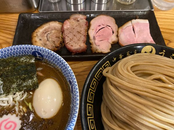 「特製つけ麺(中)」@中華蕎麦うゑずの写真