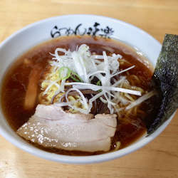 焼き醤油らーめん…850円、カレーライス ミニ…500円