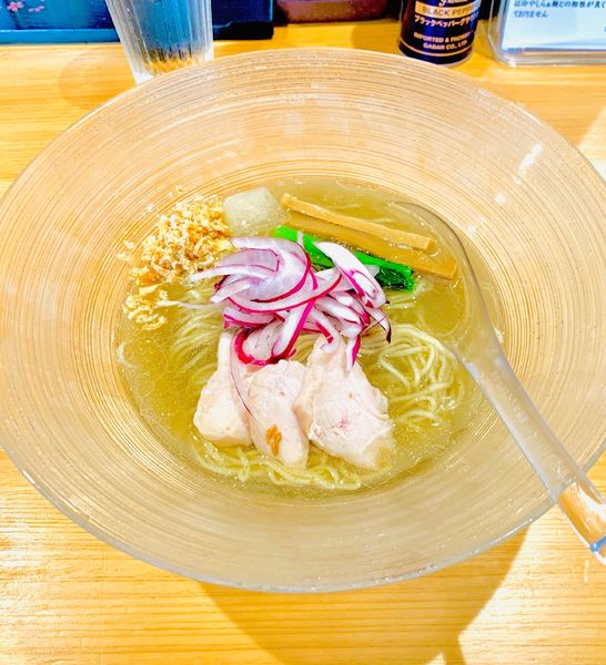 「冷やしらぁ麺お茶漬けセット」@麺屋 さくら井の写真