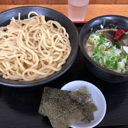 カレーつけ麺ネギ増し海苔増し