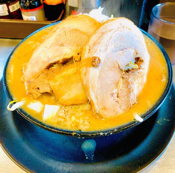 「濃厚味噌タンメン(並)バラ」@波風タテヲの写真