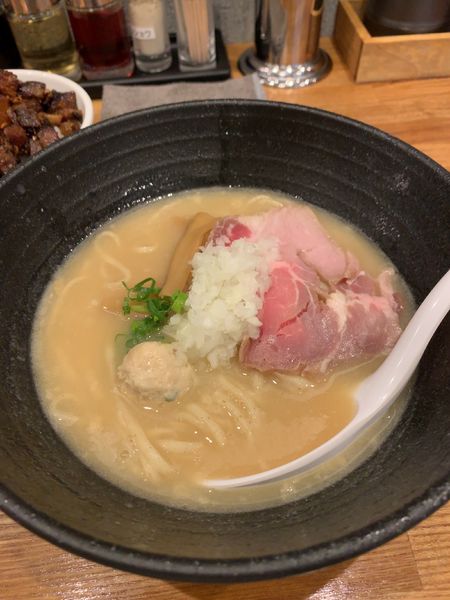 「限定濃厚鶏そば」@麺処 青野の写真