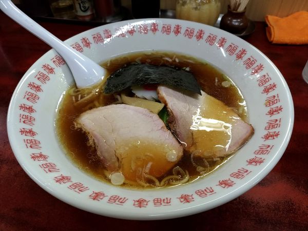 「中華そば（750円）」@白河中華そばの写真