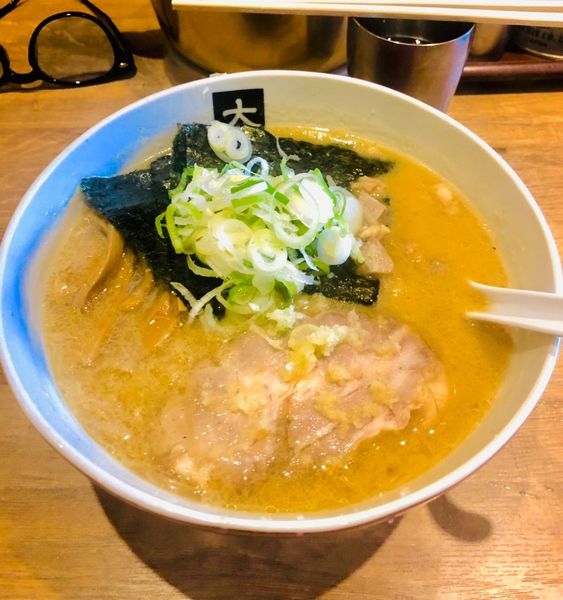 「味噌ラーメン＋もやし」@大島の写真