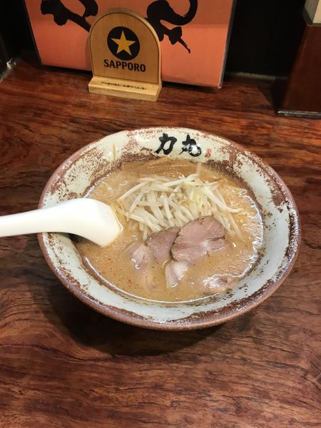 「力丸みそラーメン」@ラーメン力丸の写真