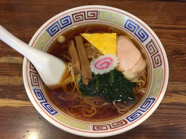 「中華そば」@中華そば 萬福の写真