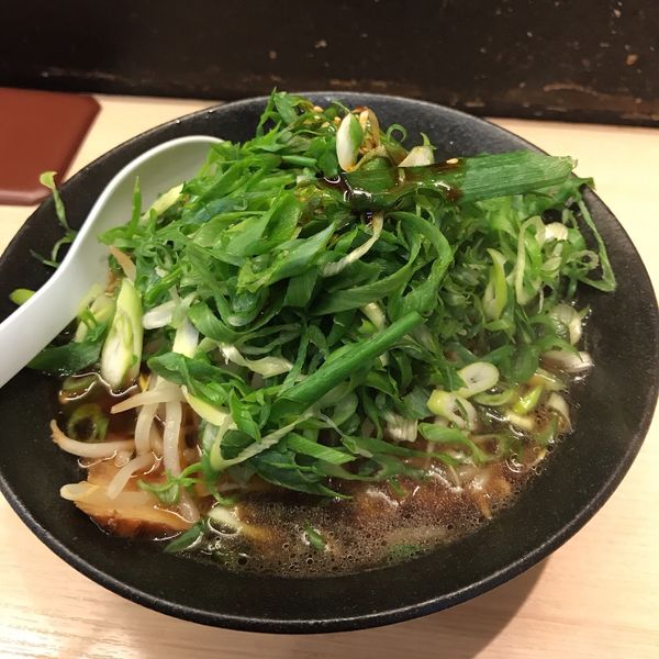 「九条ねぎらーめん」@らーめん しおじの写真