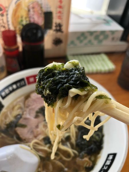 「磯中華そば海苔トッピング」@地鶏中華そば 祥秀の写真