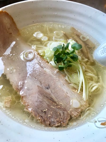 「塩らーめん650円」@めんや仁の写真