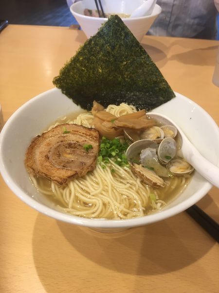 「あさりラーメン(大盛)」@麺屋 湊の写真