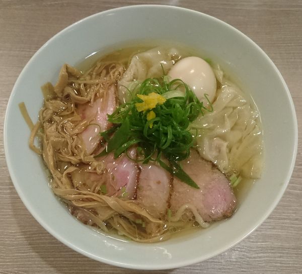 「特製塩そば」@中華そば 和渦 TOKYOの写真