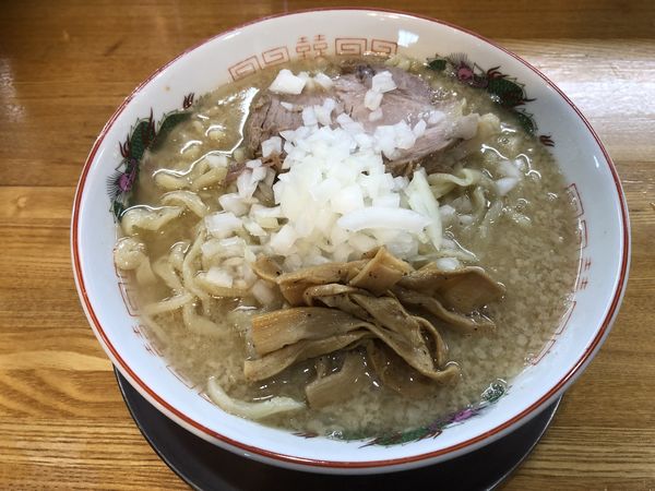 「中華そば特盛中脂」@中華そば136の写真