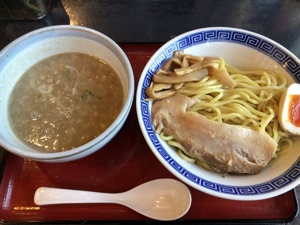 「つけ麺豚煮干し中盛り」@伏竜 北本店の写真