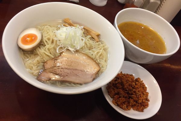 「【期間限定】昆布水つけ麺辛味噌」@らーめん風の写真