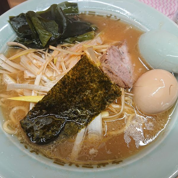 「ネギラーメン並850円、半ライス150円」@ラーメンショップ 堀切店の写真