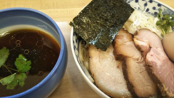 「昆布水のあっさりつけ麺 (醤油、中盛無料)」@麺処 有彩の写真