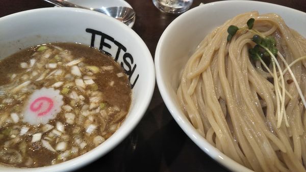 「つけめん(煮干し)、TETSUの日500円」@つけめん102 川口店の写真