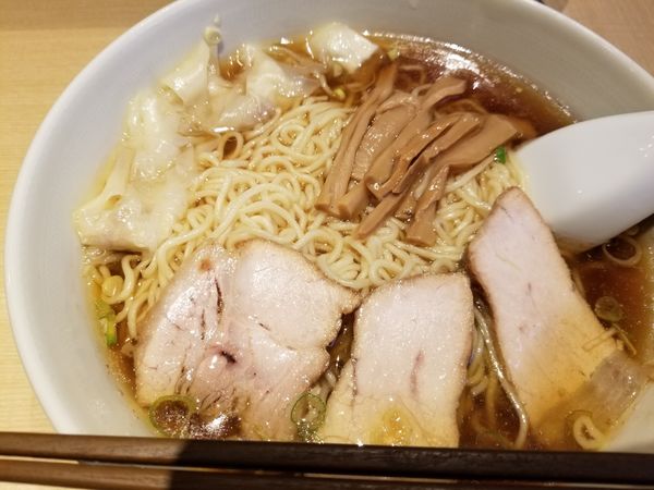 「中華麺(中)＋わんたん」@笹塚 大勝軒の写真