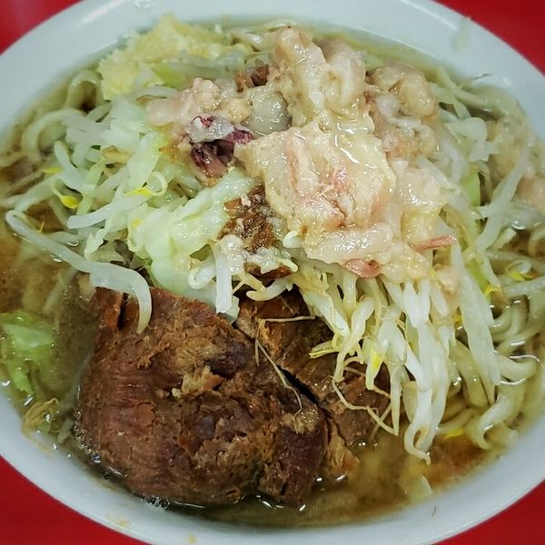 「小ラーメン  ７５０円」@ラーメン二郎 茨城守谷店の写真