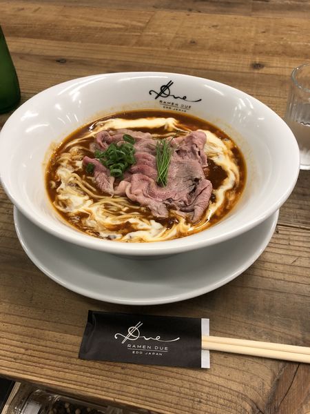 「ぶどう牛の…」@Ramen ドゥエ Edo Japanの写真
