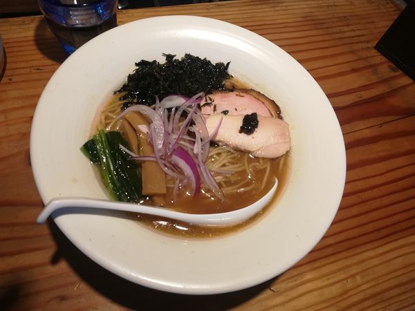 「鯛白湯そば 950円」@麺処 篠はらの写真