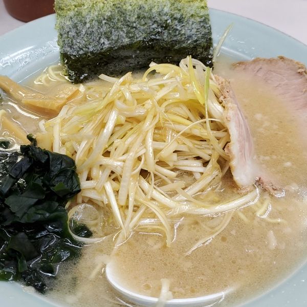 「ネギラーメン（並）」@◯つばき食堂の写真