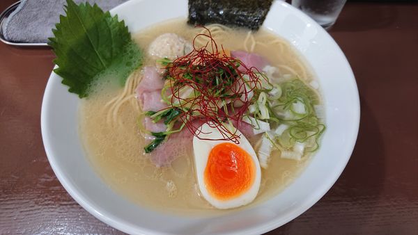 「上白淡」@中華そば うお青の写真