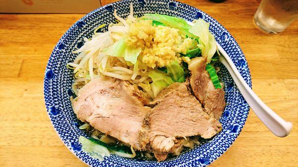 「らーめん(中･ニンニク･生姜)」@らーめん きじとらの写真