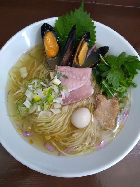 「上中華 塩 990円」@中華そば うお青の写真