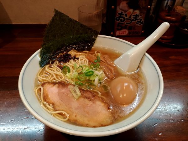 「味玉そば」@中華そば むらさき山の写真