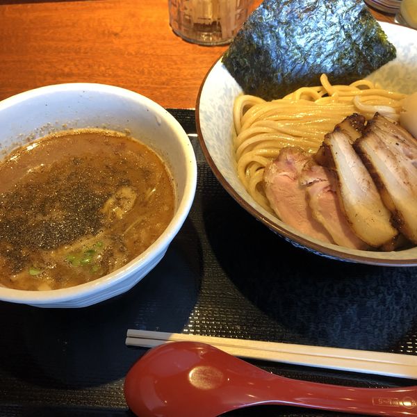 「ニボトン つけ麺」@中華そば 蓮の華の写真