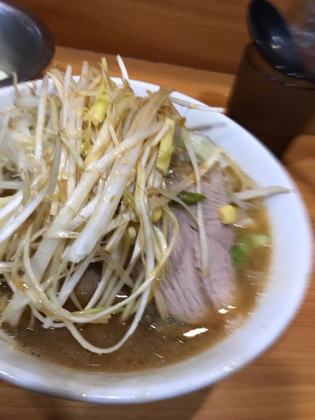 「プチ　ネギ　玉ねぎ玉子」@ラーメン二郎 八王子野猿街道店2の写真