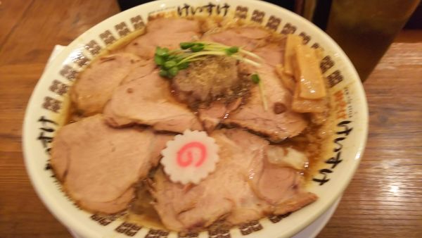 「肉煮干しそば 880円」@NEW OLD STYLE 肉そば けいすけの写真