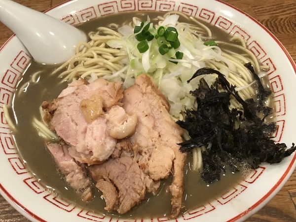 「濃厚煮干そば大盛り280ｇ820円」@煮干中華そば専門 煮干丸の写真