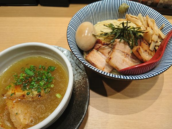 「スペシャル塩つけ麺(1040円)」@塩つけ麺 灯花の写真