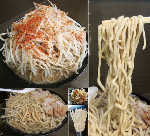 「麺マシ 大 830円(蒜・トウガラシ)」@ラーメン二郎 JR西口蒲田店の写真